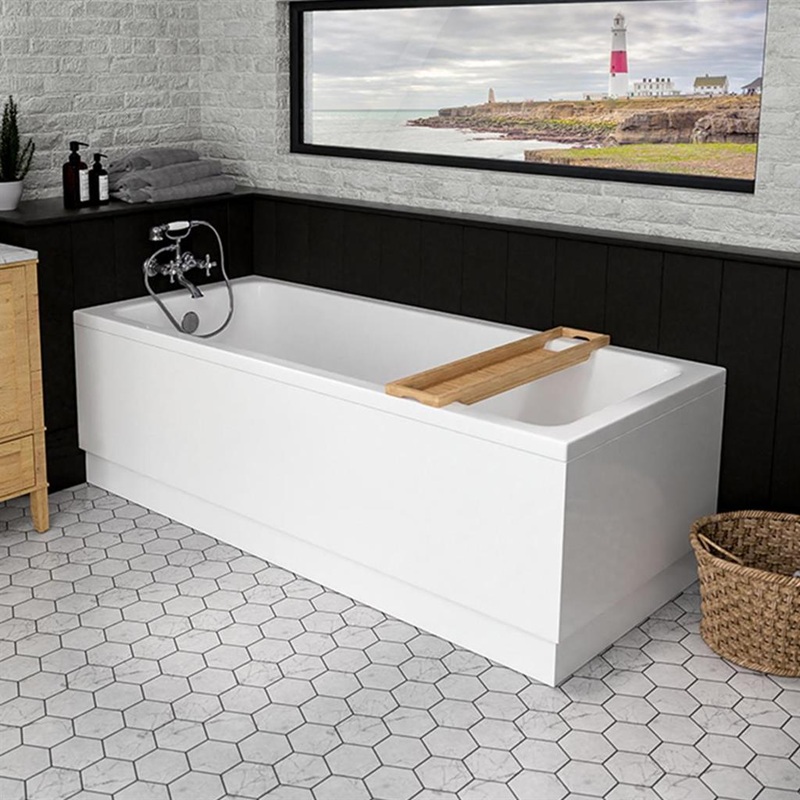 Portland Single Ended (SE) 1500 x 700 5mm Bath - White